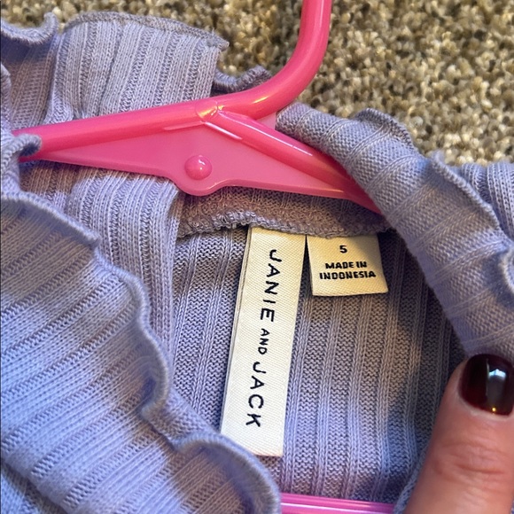 Purple Ruffled Long Sleeve Dress. This was my daughter's favorite dress!!GUC - Picture 4 of 4